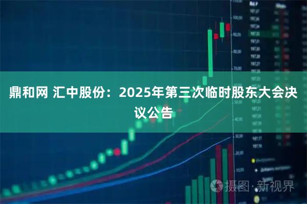 鼎和网 汇中股份：2025年第三次临时股东大会决议公告