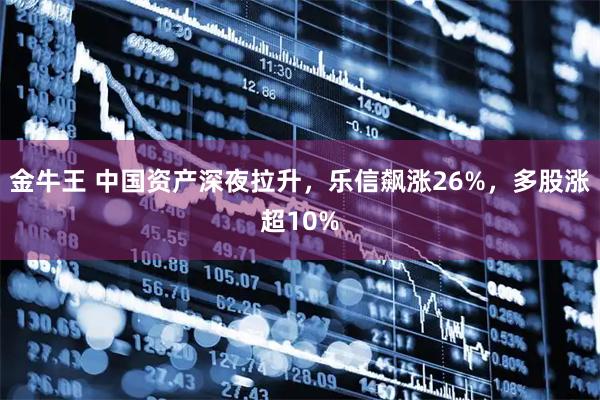 金牛王 中国资产深夜拉升,乐信飙涨26%,多股涨超10%
